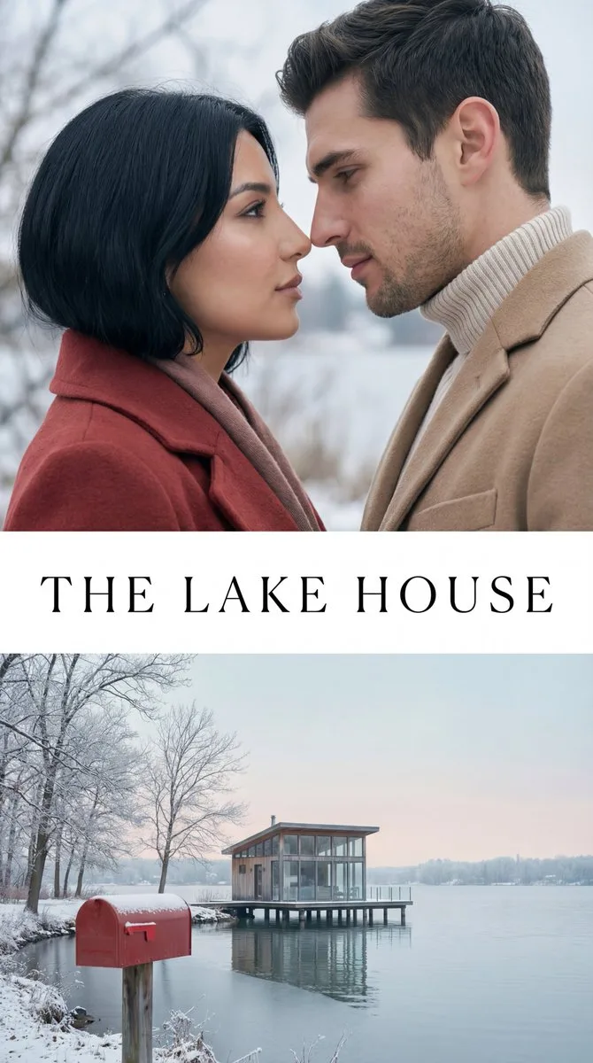 Winter lake gaze poster — After