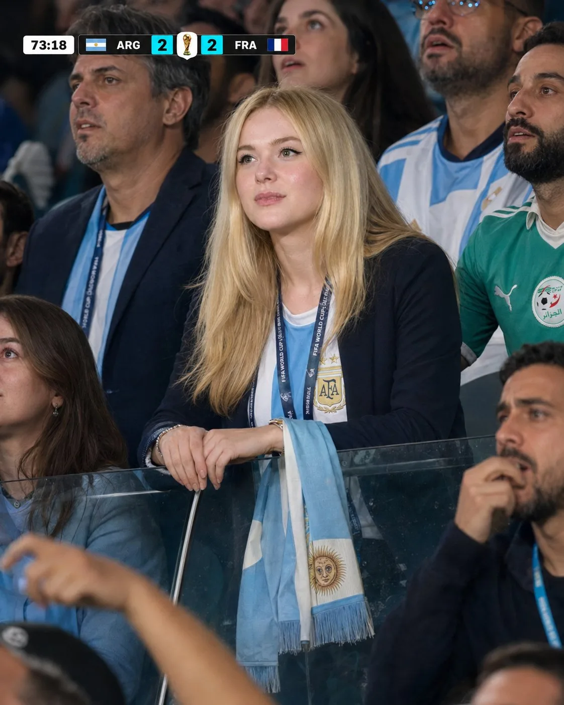 Fifa world cup 2026 argentina algeria broadcast cutaway — After