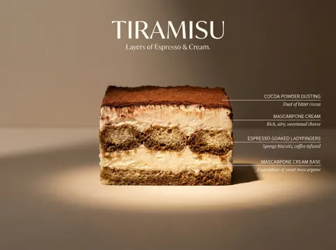 Tiramisu geological cross section