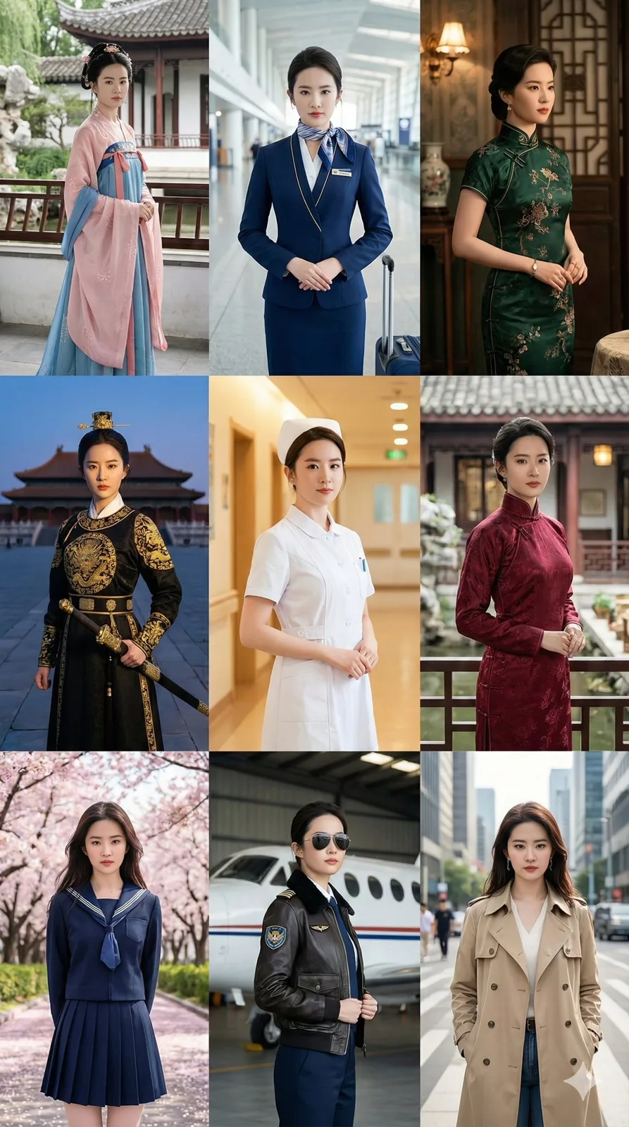 人物的9种服装风格和背景 — Sonra