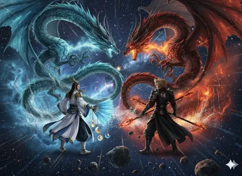 Cosmic dragon duel kongming