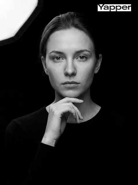 Monochrome studio thinker