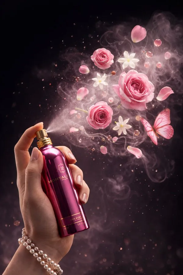 Metallic pink perfume dream — Sonra