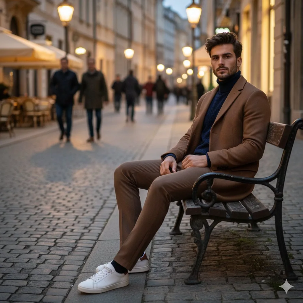 European street fashion light — Sonra