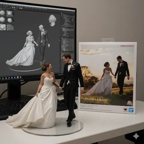 Create Your Own Figure with 3D Printer in Realistic Style