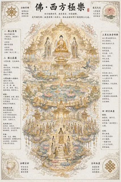 Lotus rebirth pure land