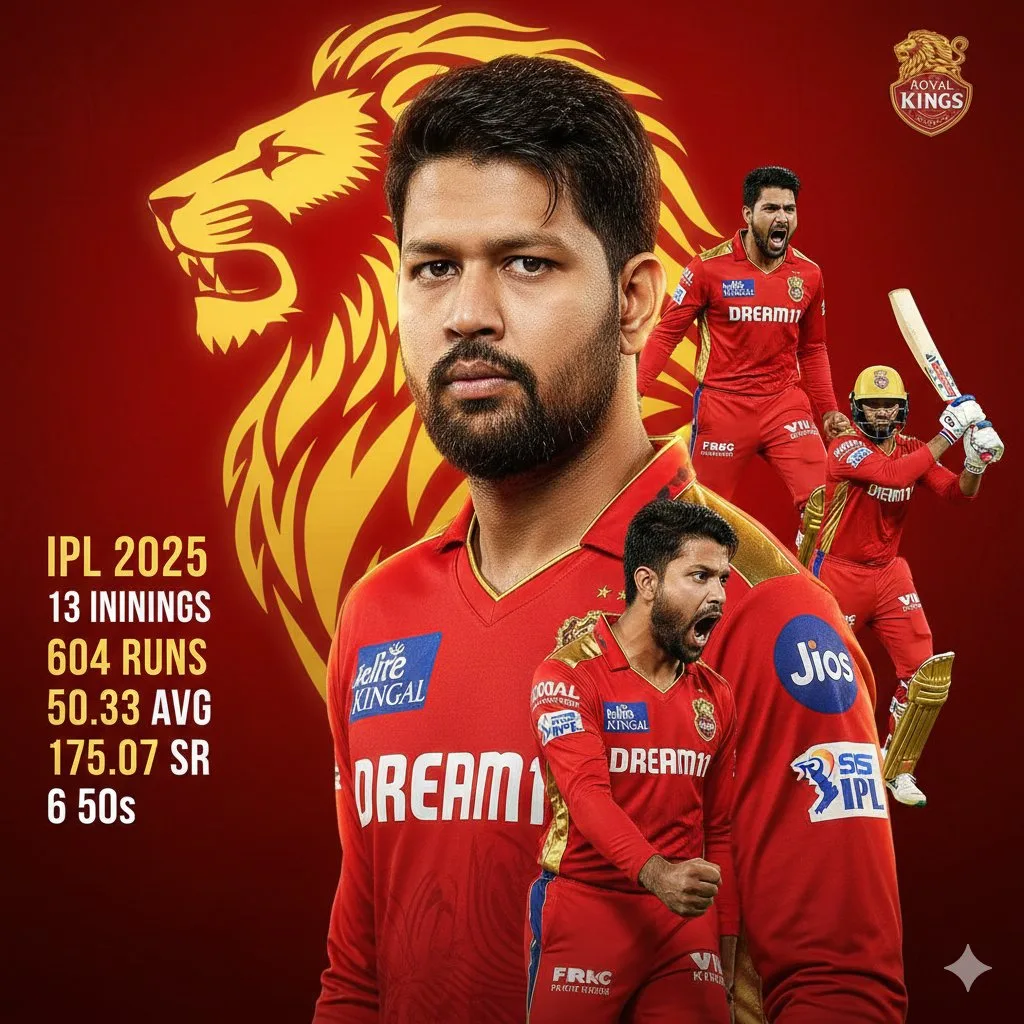 Red lion cricket superstar poster — Sonra