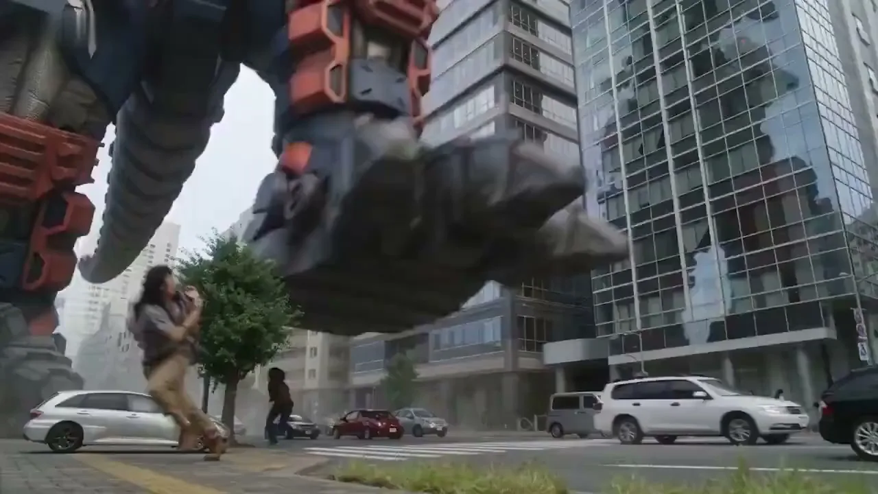 Steel beast raids modern city — After
