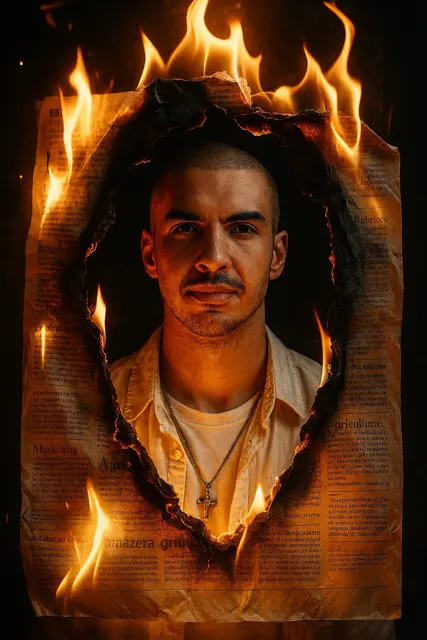 Burnt Paper, Bold Gaze