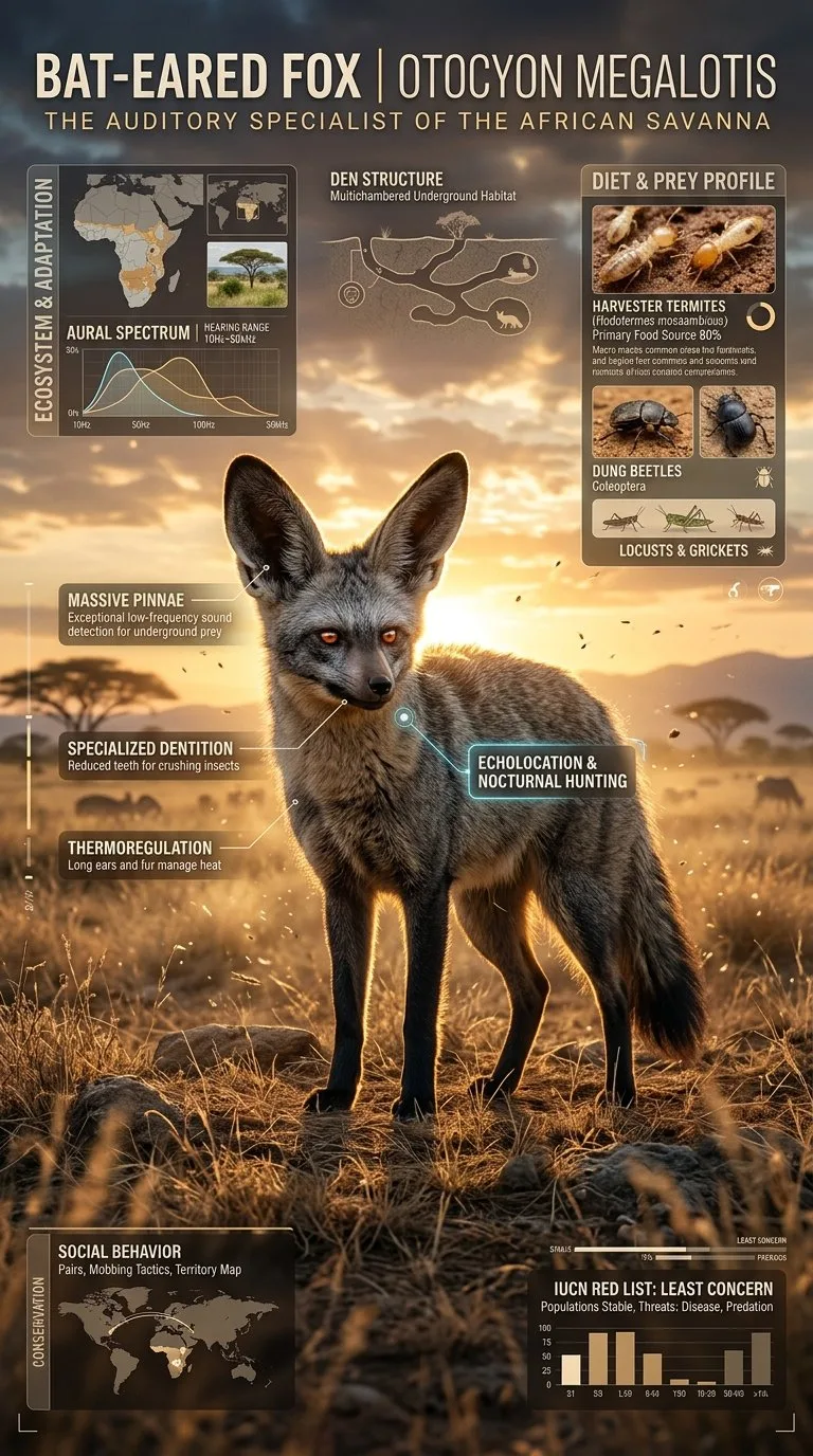 Cinematic futuristic wildlife infographic poster — After