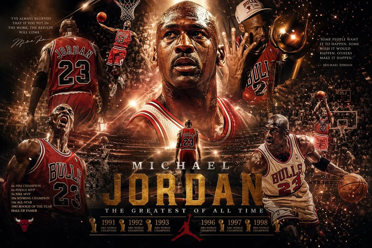 Jordan legend epic poster — After