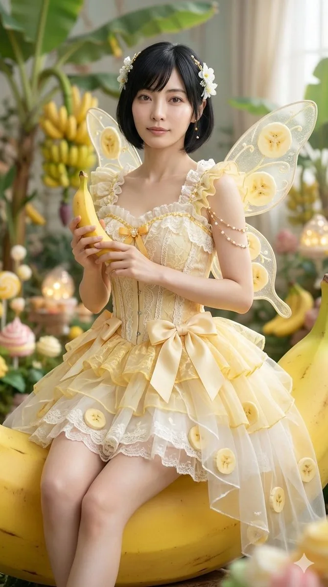 Banana fairy smashing zombies — Sonra