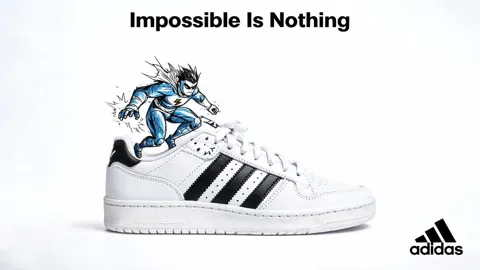 Creative brand ad product doodle composite