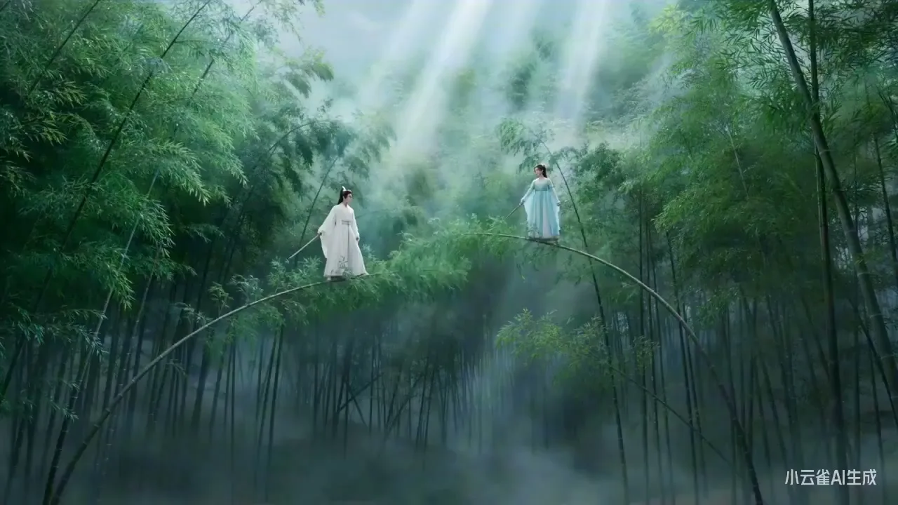Moonlight bamboo swordsman draw — After