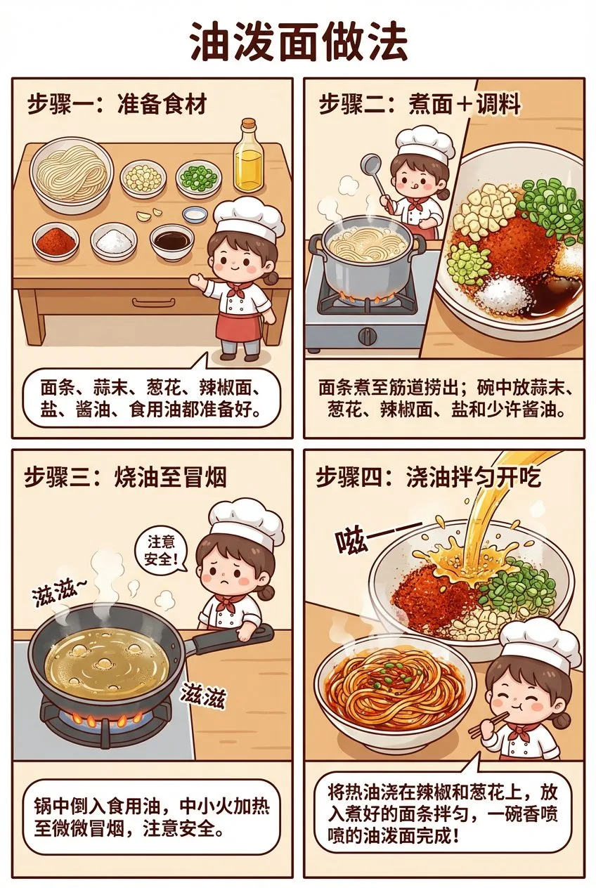 油泼面宫格漫画图 — After