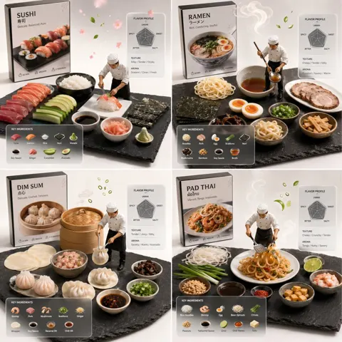 Ar deconstruct asian food