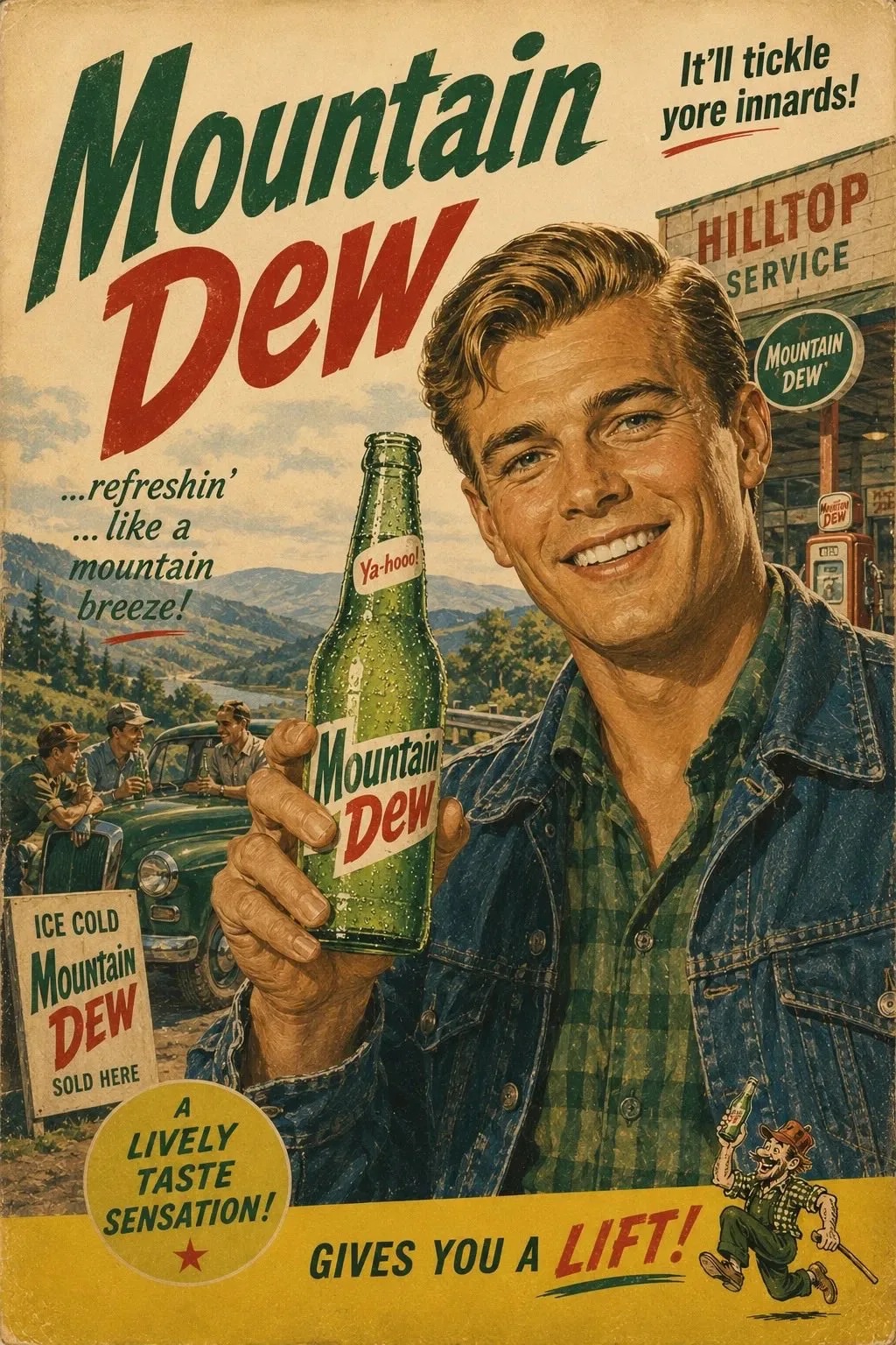 Authentic 1960s american advertising poster 1779292363427 — Sonra