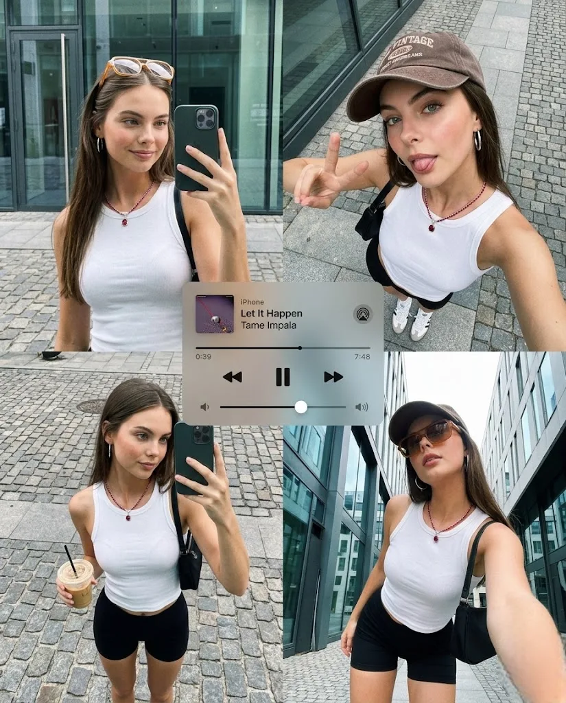 Pinterest Girl Aesthetic. How to Create Your Own Music Player Photo Collage — Sonra