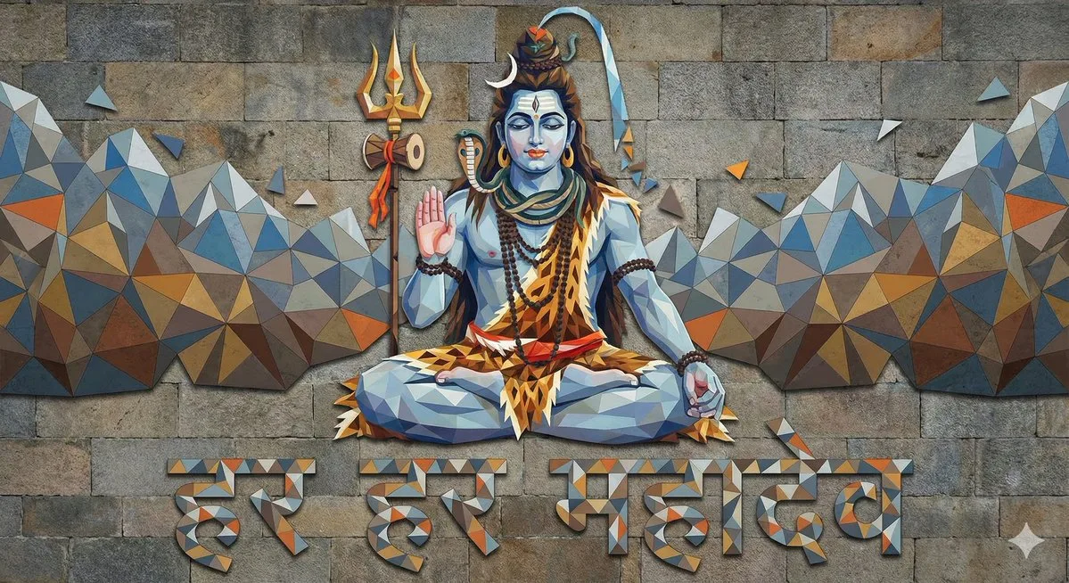 Sacred geometry shiva mantra — Sonra