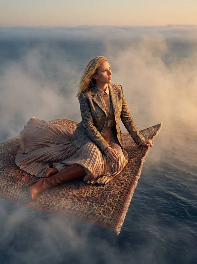 Golden fog magic carpet fashion — Sonra