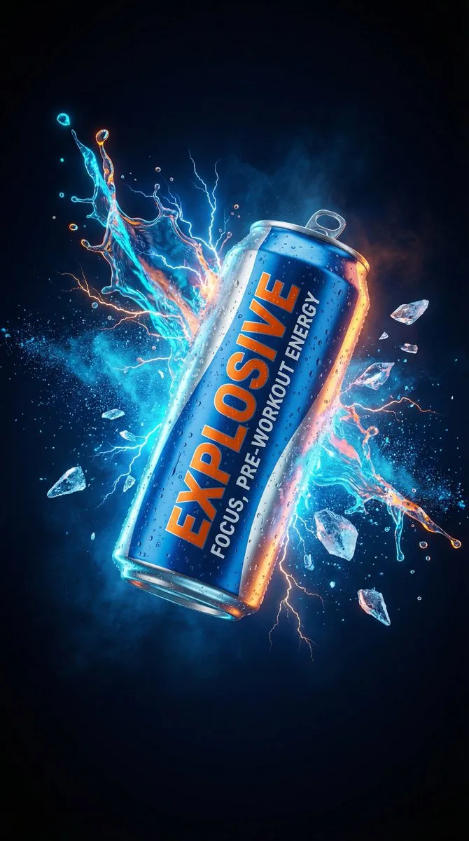 Neon ice energy can — Sonra