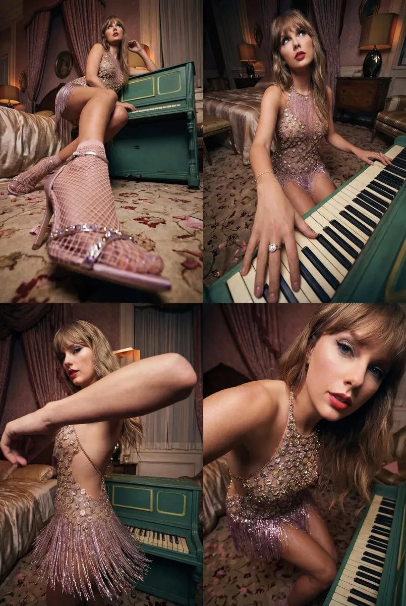 Vintage piano glamour — Sonra