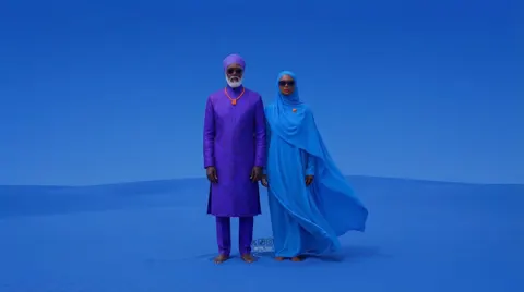 Afrofuturist elders silent desert
