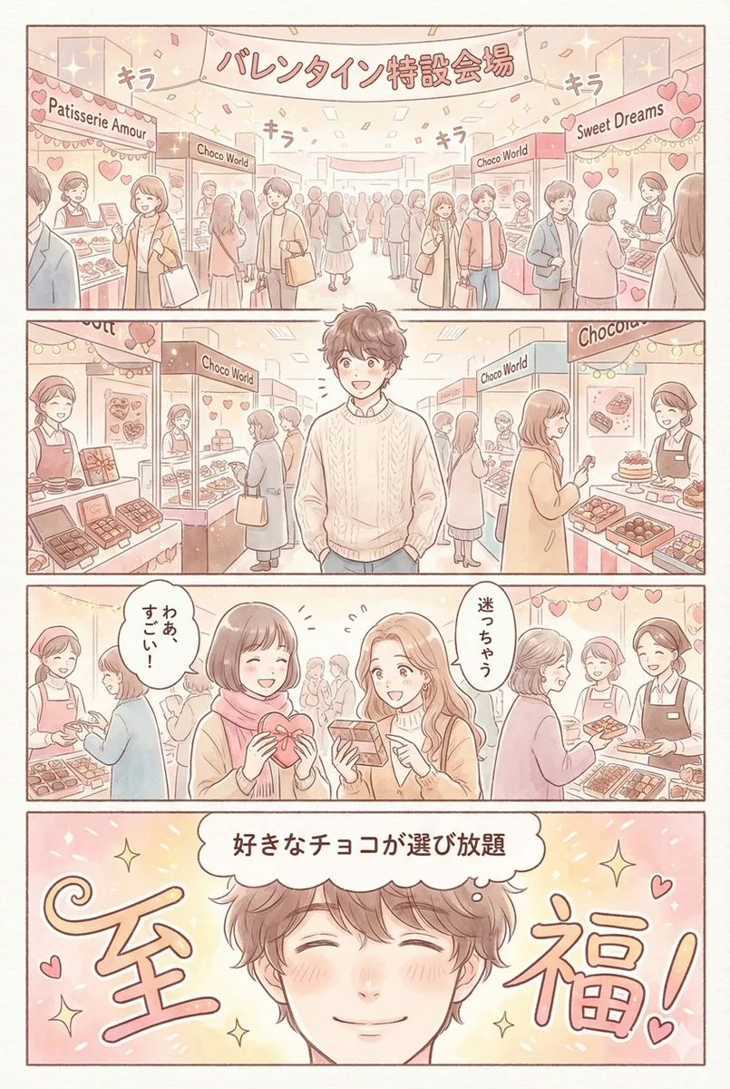 Valentine chocolate pop up — After