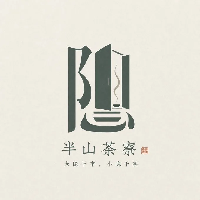 Chinese style chinese character imagery logo design — Sonra