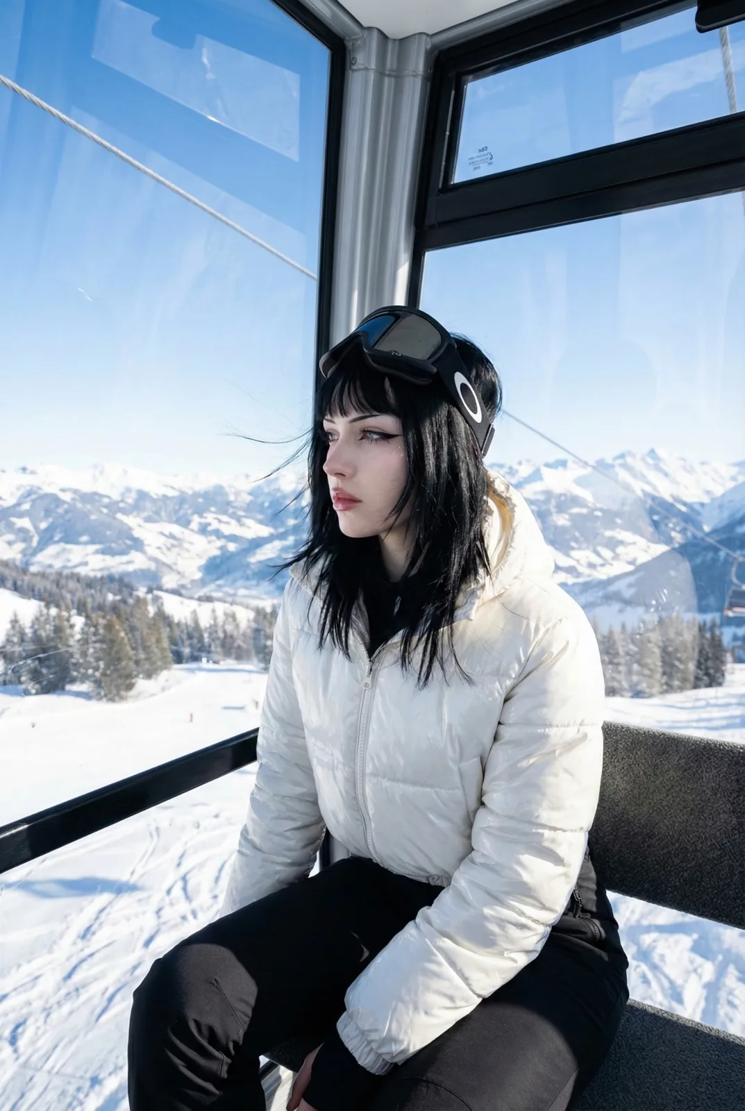 缆车与雪山少女 — After