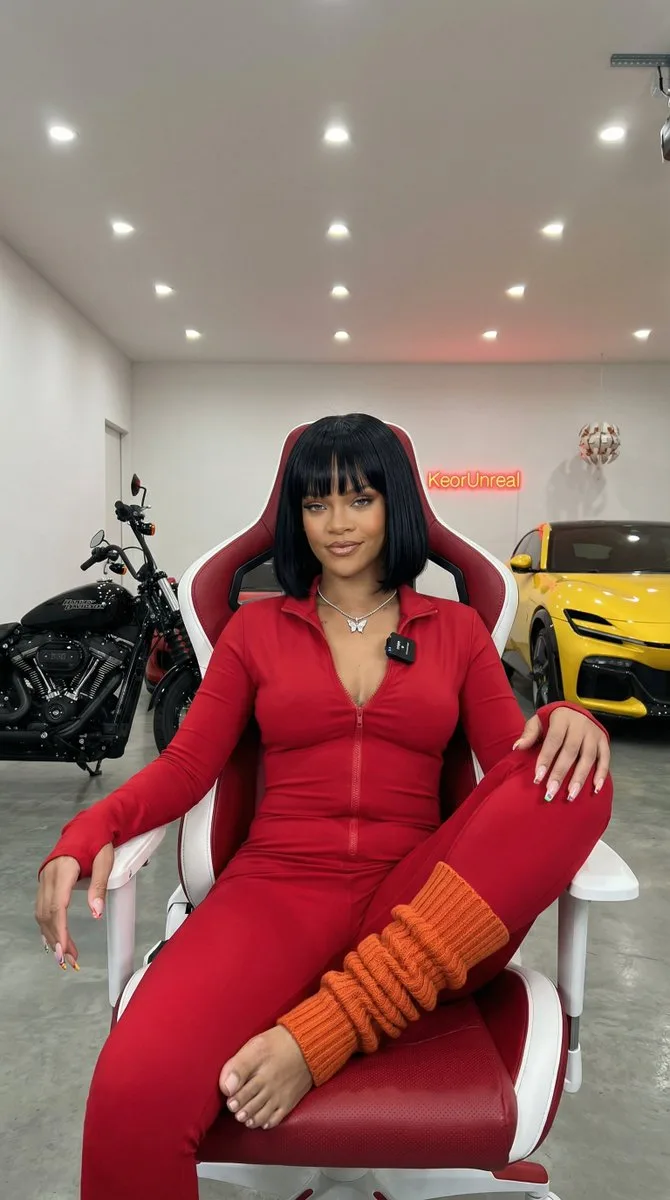 Luxury garage gamer girl — Sonra