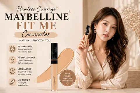 Maybelline fit me concealer luxury 4k poster