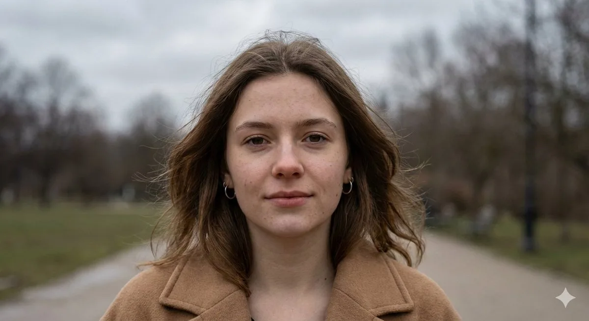 Hyper realistic gen z portrait — After