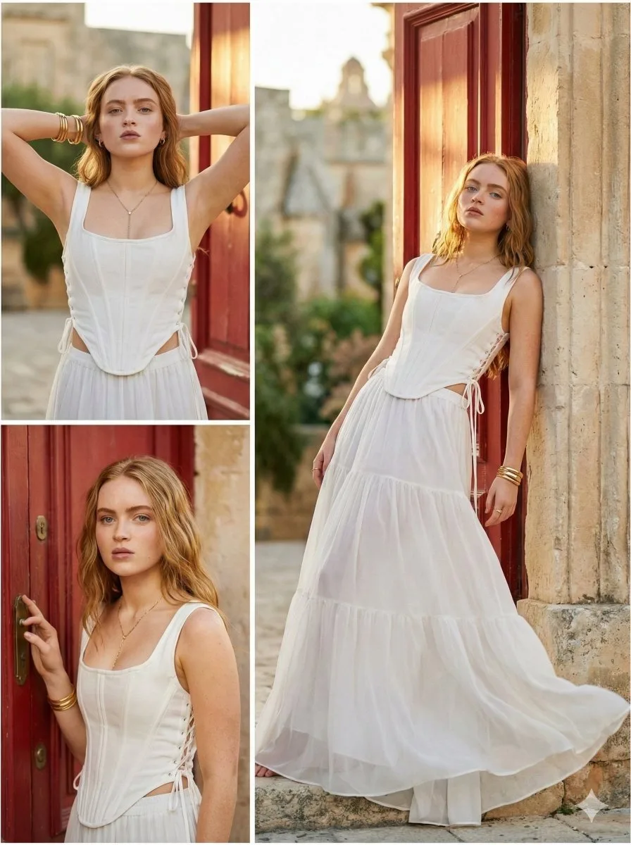 Mediterranean fashion triptych — After