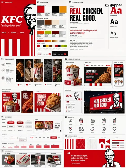 Build brand poster based on logo