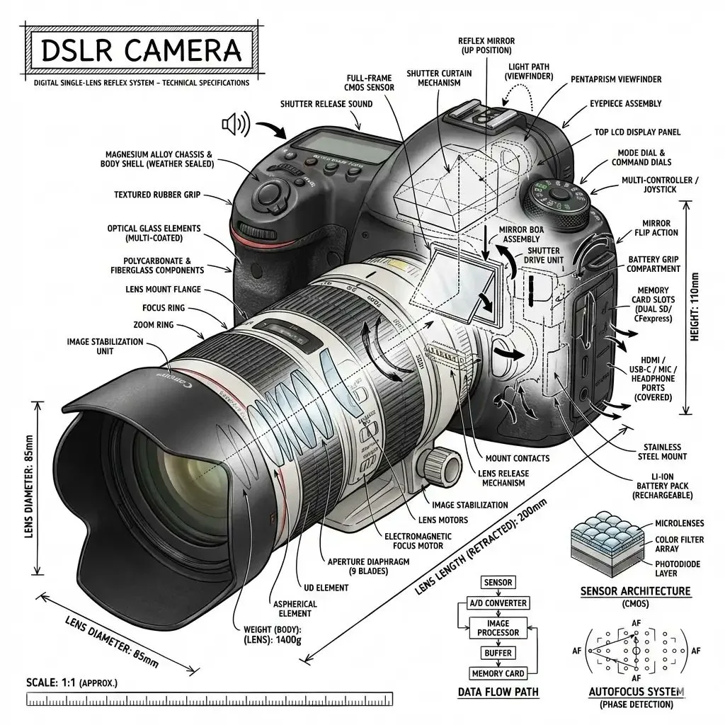Realistic photo engineering annotation — After