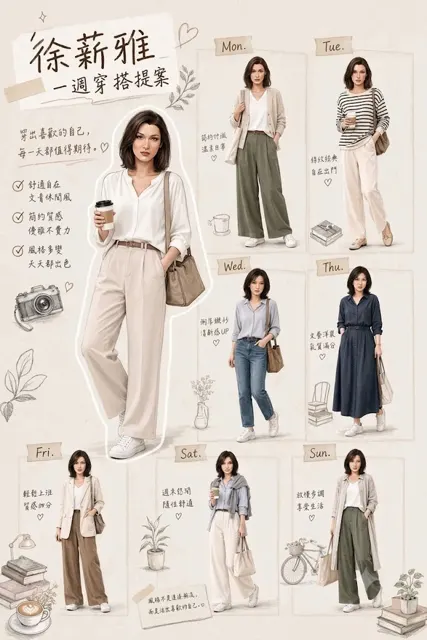 Bella hadid weekly outfit guide scrapbook poster