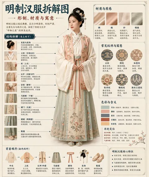 Museum level chinese disassembly infographic