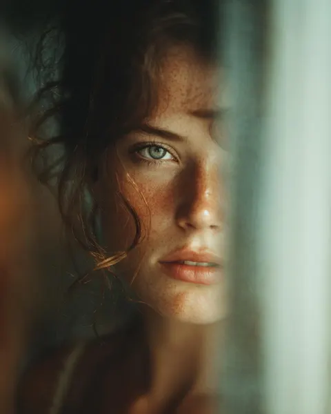 Mirror morning gaze