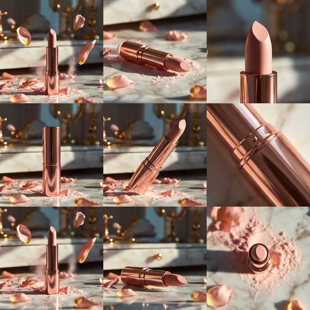 Rose gold lipstick luxury — Sonra