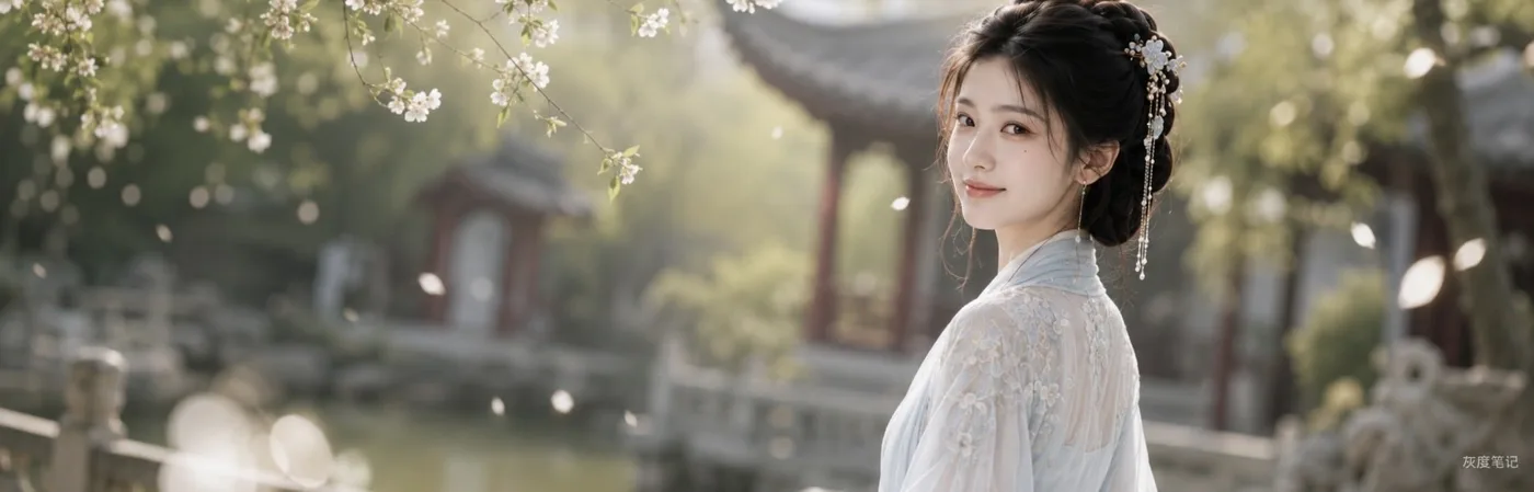 Oriental classical woman hanfu cinematic — Sonra