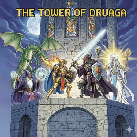 Druaga tower epic battle