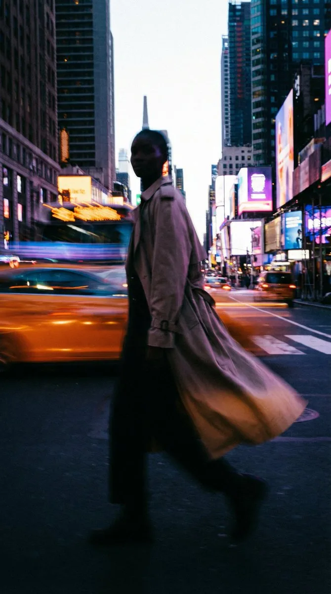 Cinematic motion blur fashion — After