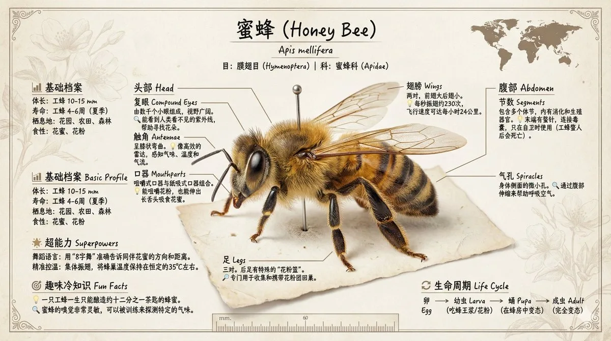 博物馆展品级别的昆虫知识科普图谱 — Sonra