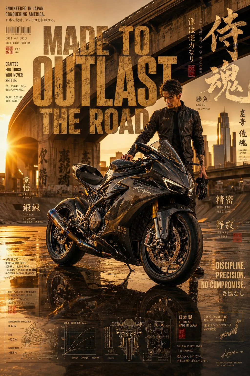 The way of power ultra premium motorcycle campaign — After
