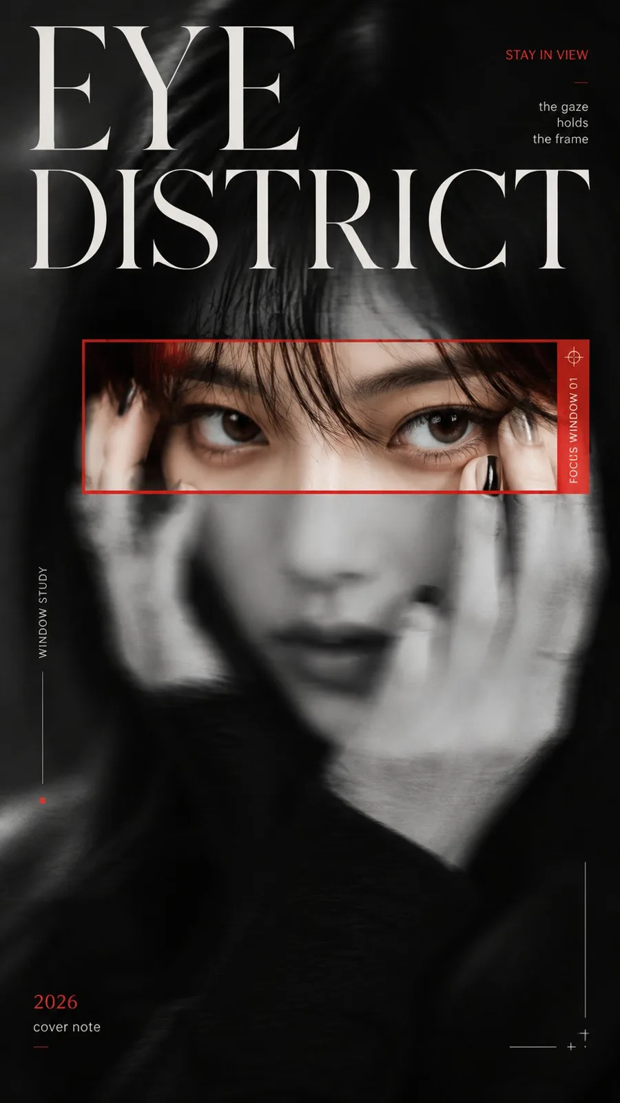 High end focus window portrait cover — Sonra