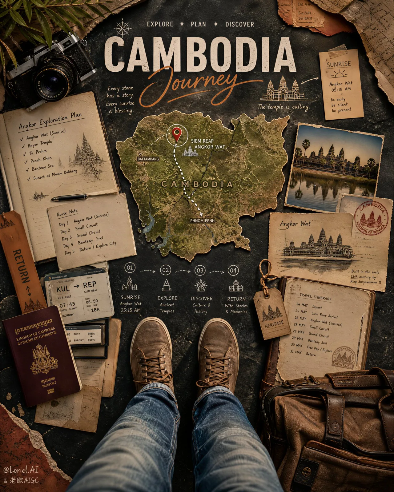 Taiwan ultra premium travel planning poster — Sonra