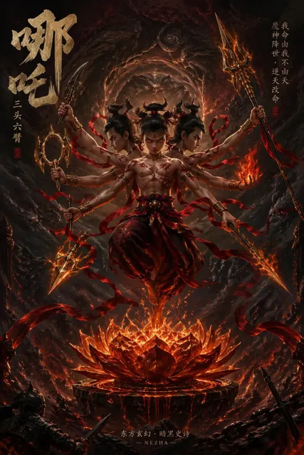 Dark epic nezha void