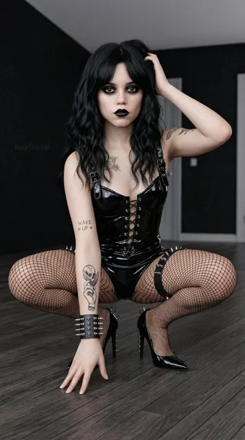 Dark gothic ana de armas squat