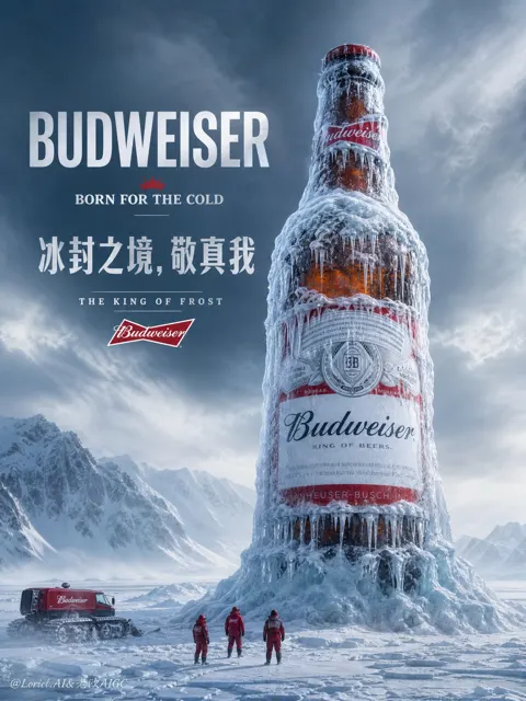 Budweiser frozen wilderness cinematic ad